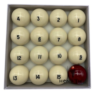 Hongjie Billiards Economic 60.3mm Russian Billiard ball set