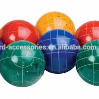 107mm Boccia Game Custom Resin Bocce Balls Set