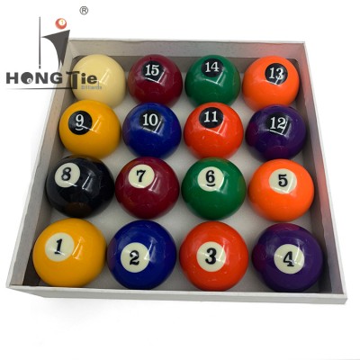 54mm Factory Direct Sales Economic Hongjie Billiard Pool Ball Set