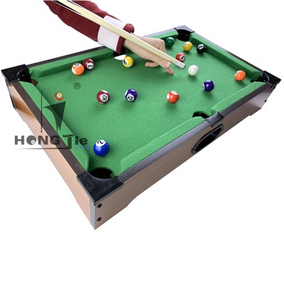 Hongjie Billiards Portable Children Playing Mini Billiards Table ,Snooker Pool Table