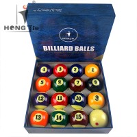 Hongjie Billiards 3A grade Crystal pool ball set 57.2mm billiard ball set