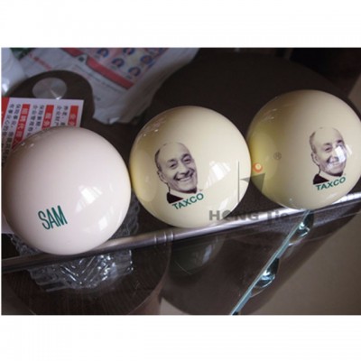 Professional custom logo cue ball 3A grade