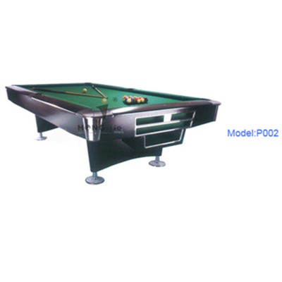 Delux Billiard Pool Table Made Of Solid Wood With Slate Family Pool Table