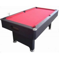 Economic 8ft MDF pool table, billiard table with free accessories