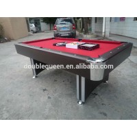 7ft/8ft english pool table with red wool cloth