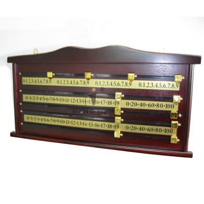 Solid Wood Cheap Billiards Snooker Table Score board