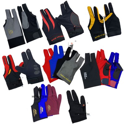 Hongjie Billiard Hot Style Billiards Snooker Gloves . Customized Billiards Accessories