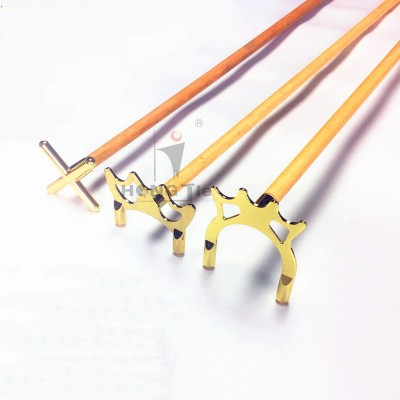 Hongjie Billiards Pool Billiards Brass Cue Rest Snooker Cue Bridge Cross